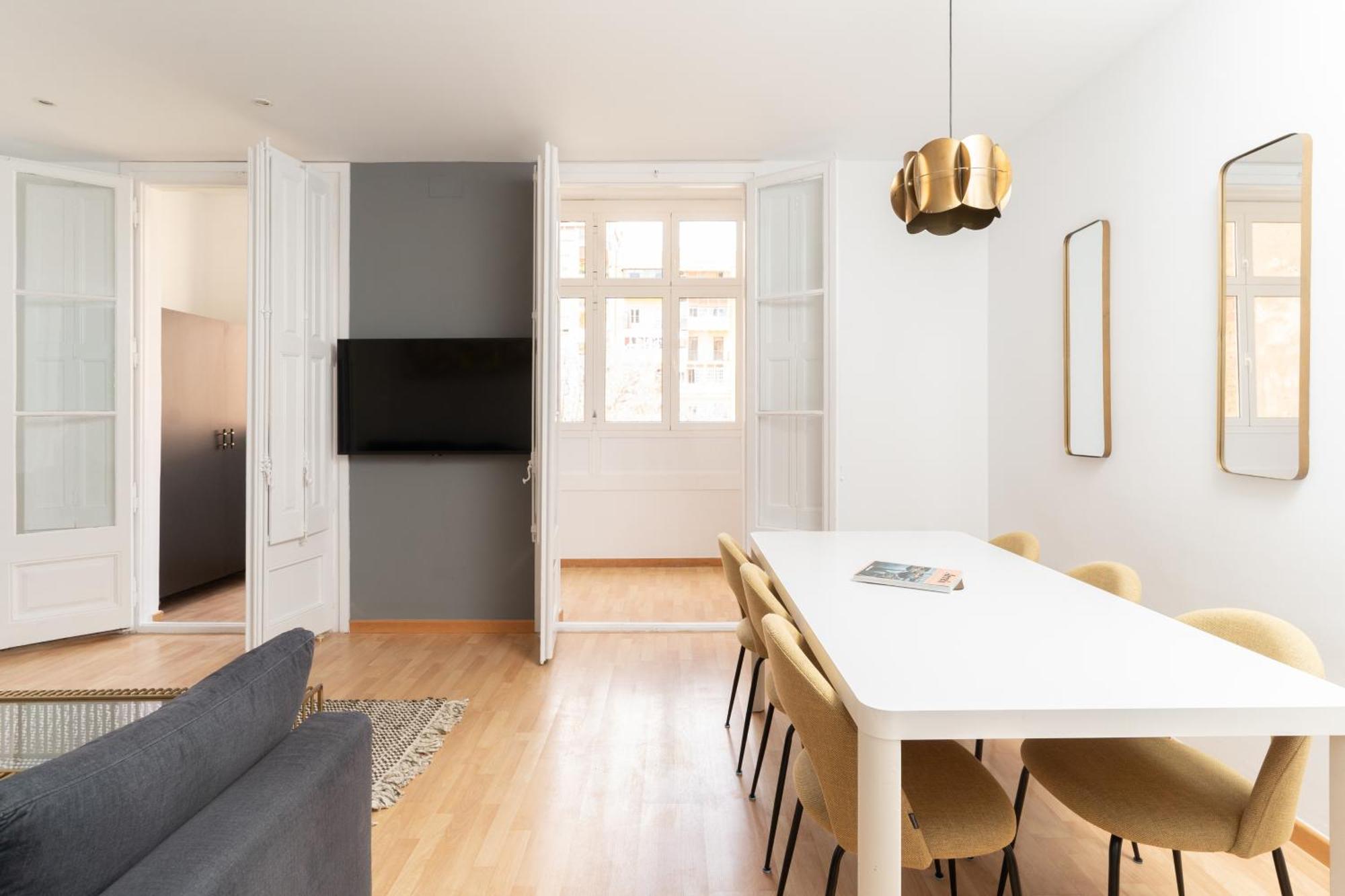 Ferienwohnung Tsa Gran Via Barcelona Exterior foto